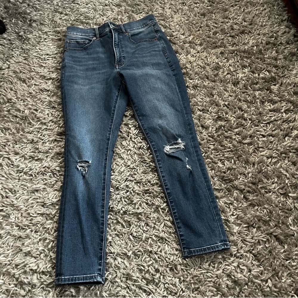 Express skinny high rise jeans size 4s